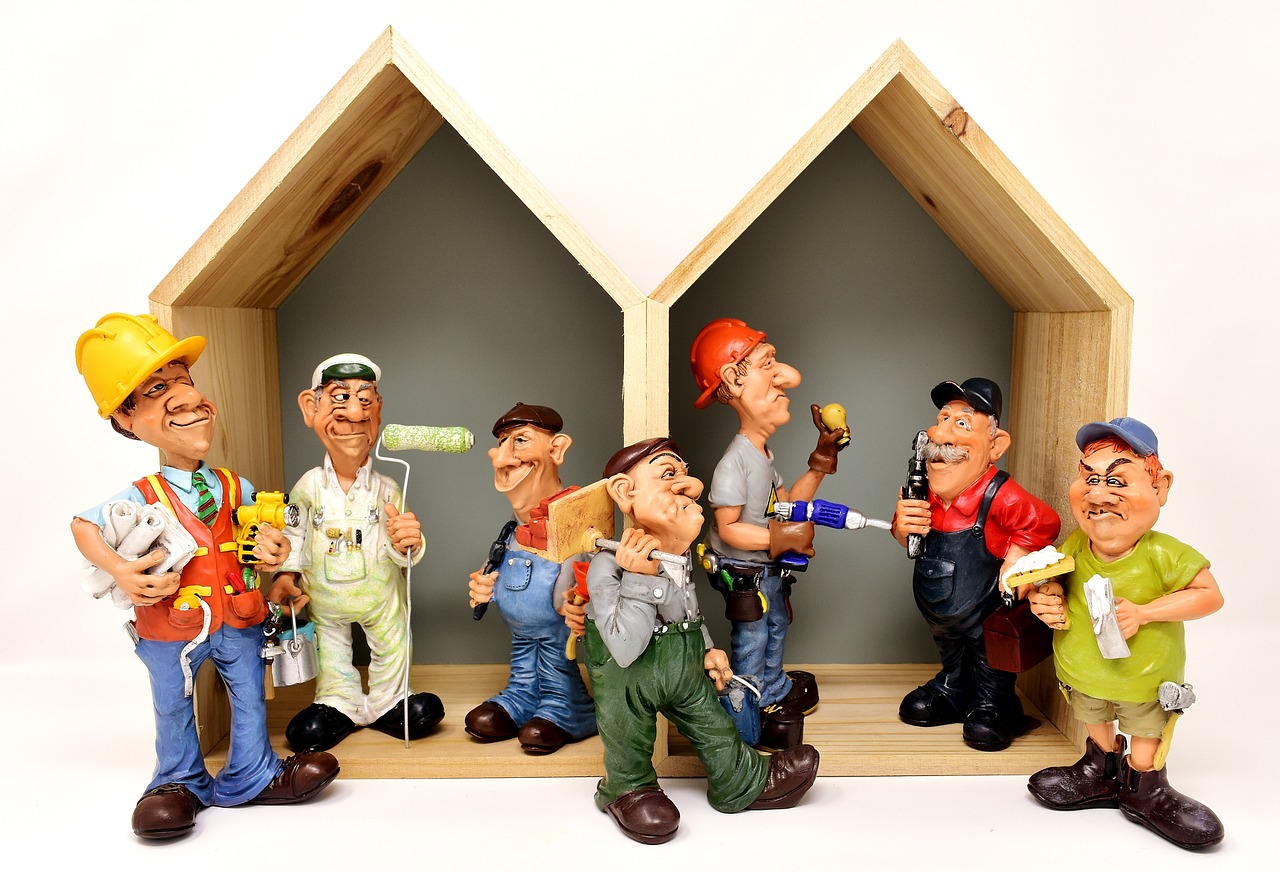 Handwerker und Dienstleistungen