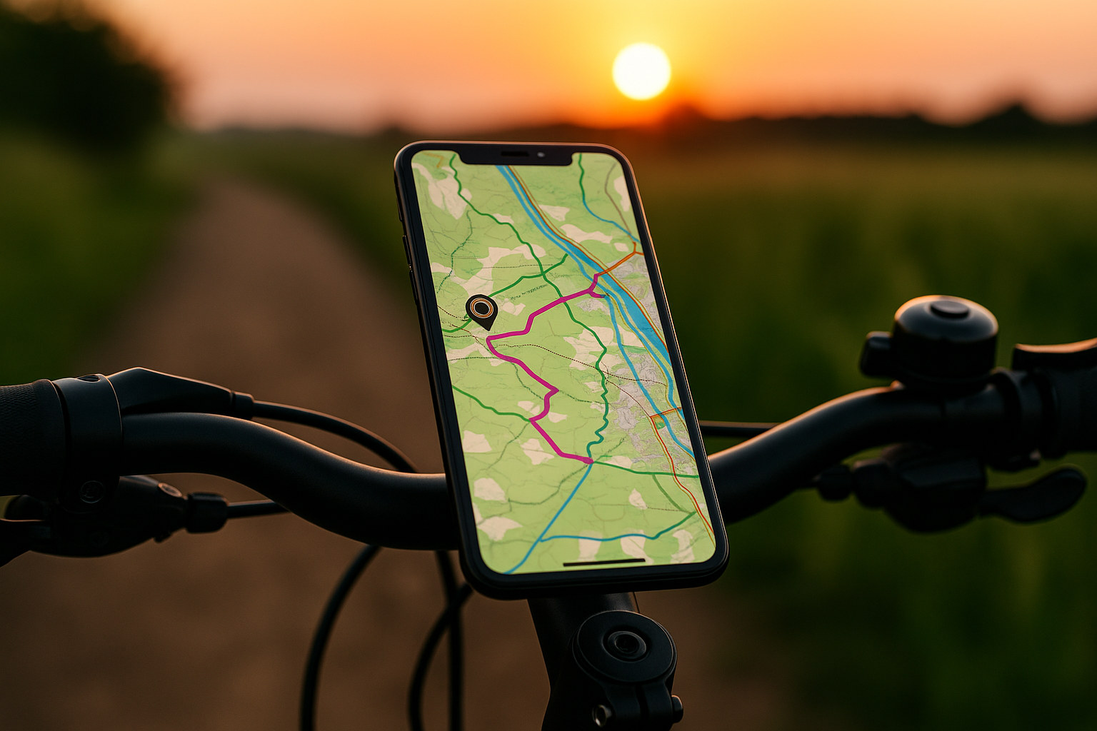 Radfahrer offline navigation