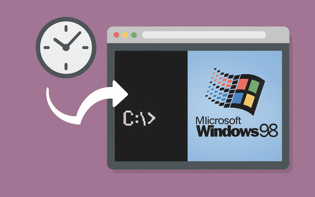 Digitales Zeitreisen: So erwecken Sie MS-DOS, Windows 98 & Co. im Browser zum Leben!