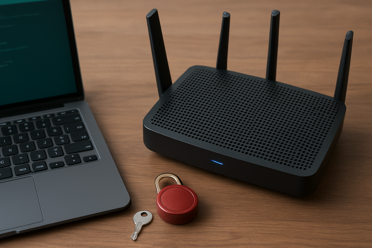 Router absichern