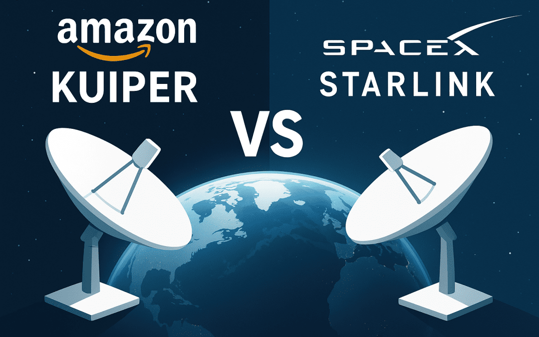 Amazon Kuiper vs. Starlink – Der neue Wettlauf im Satelliteninternet