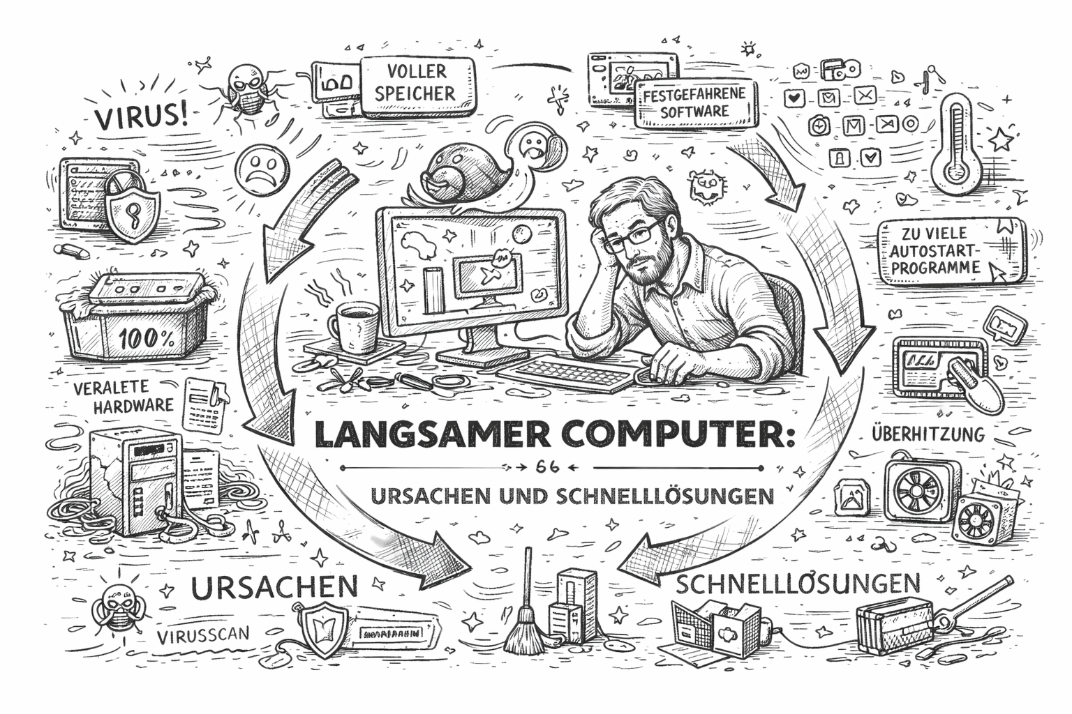 computer langsam