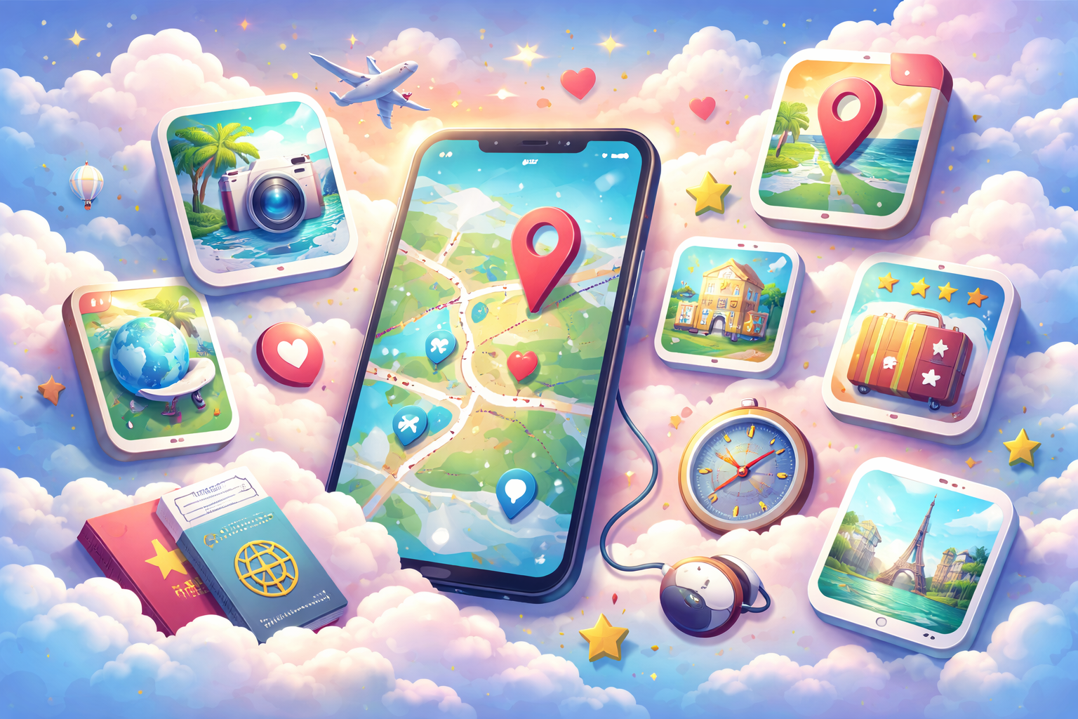 Apps für Reisen und Navigation