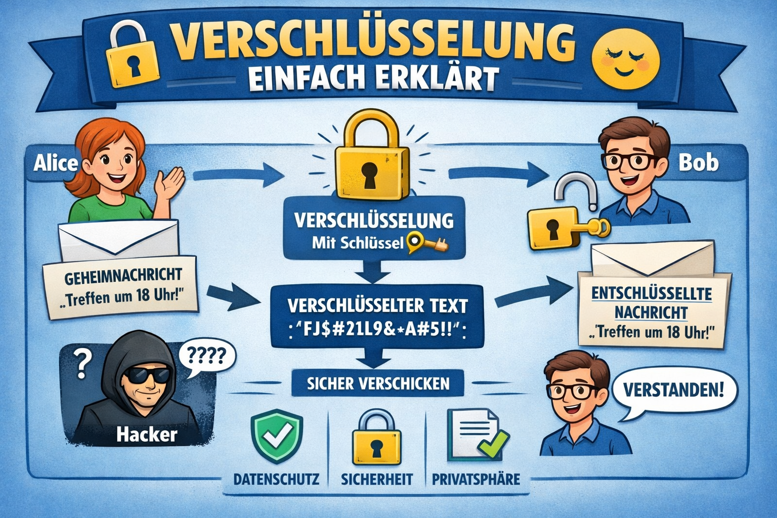 Kryptographie einfach erklärt