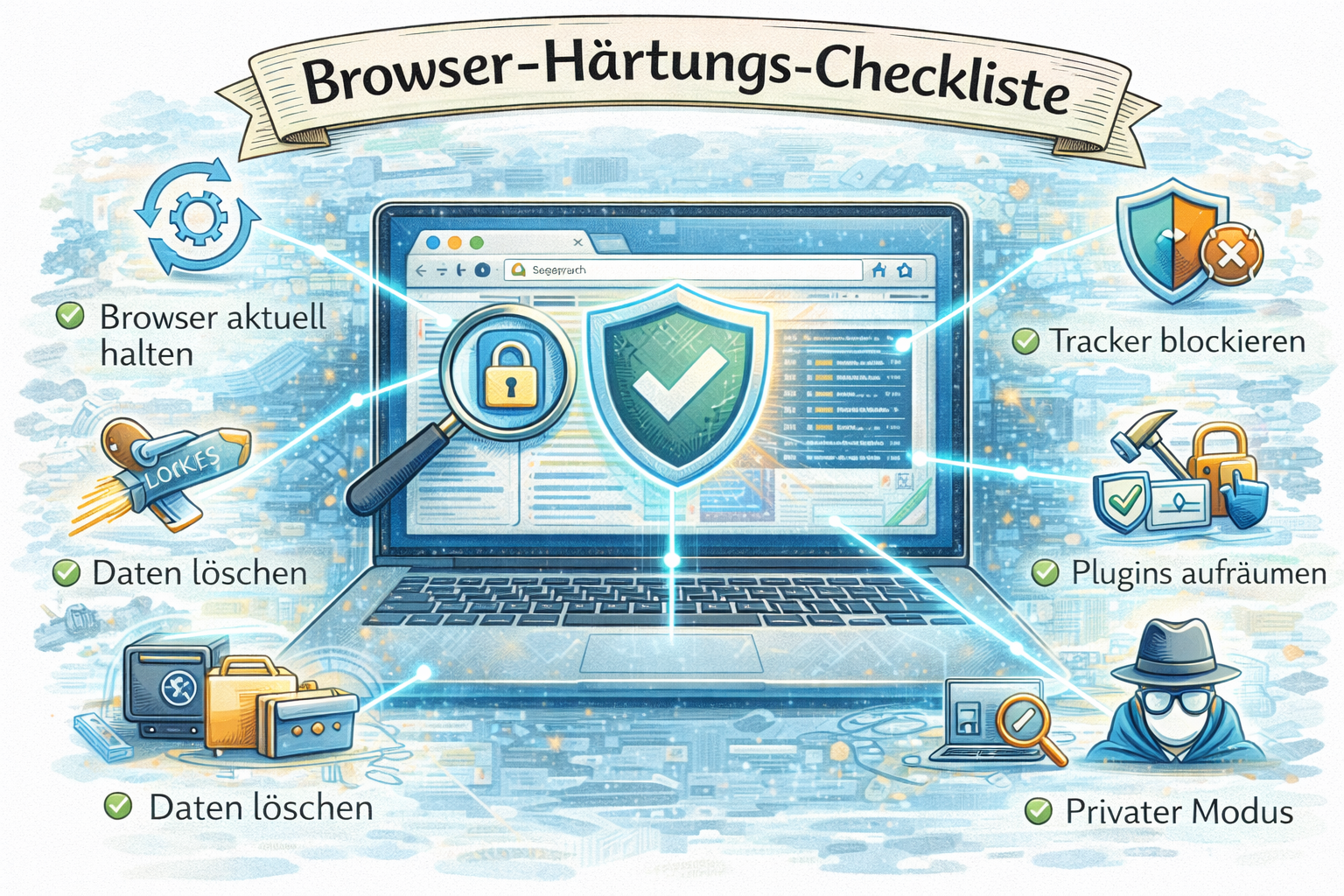 Checkliste Browserhärtung