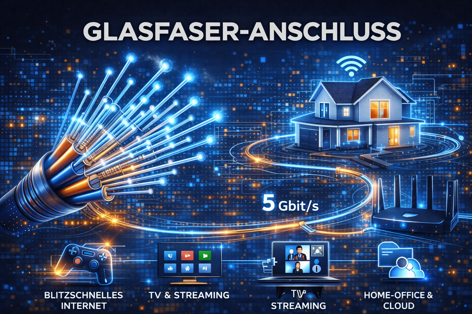 Glasfaser Internet