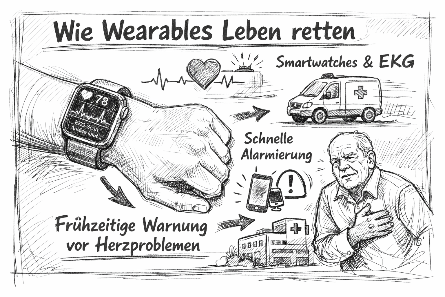 Smartwatch Herzfrequenz