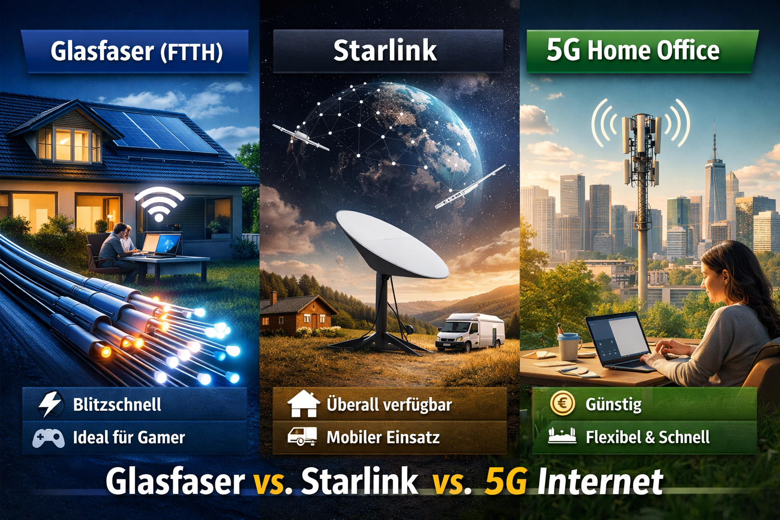 Starlink Glasfaser 5G