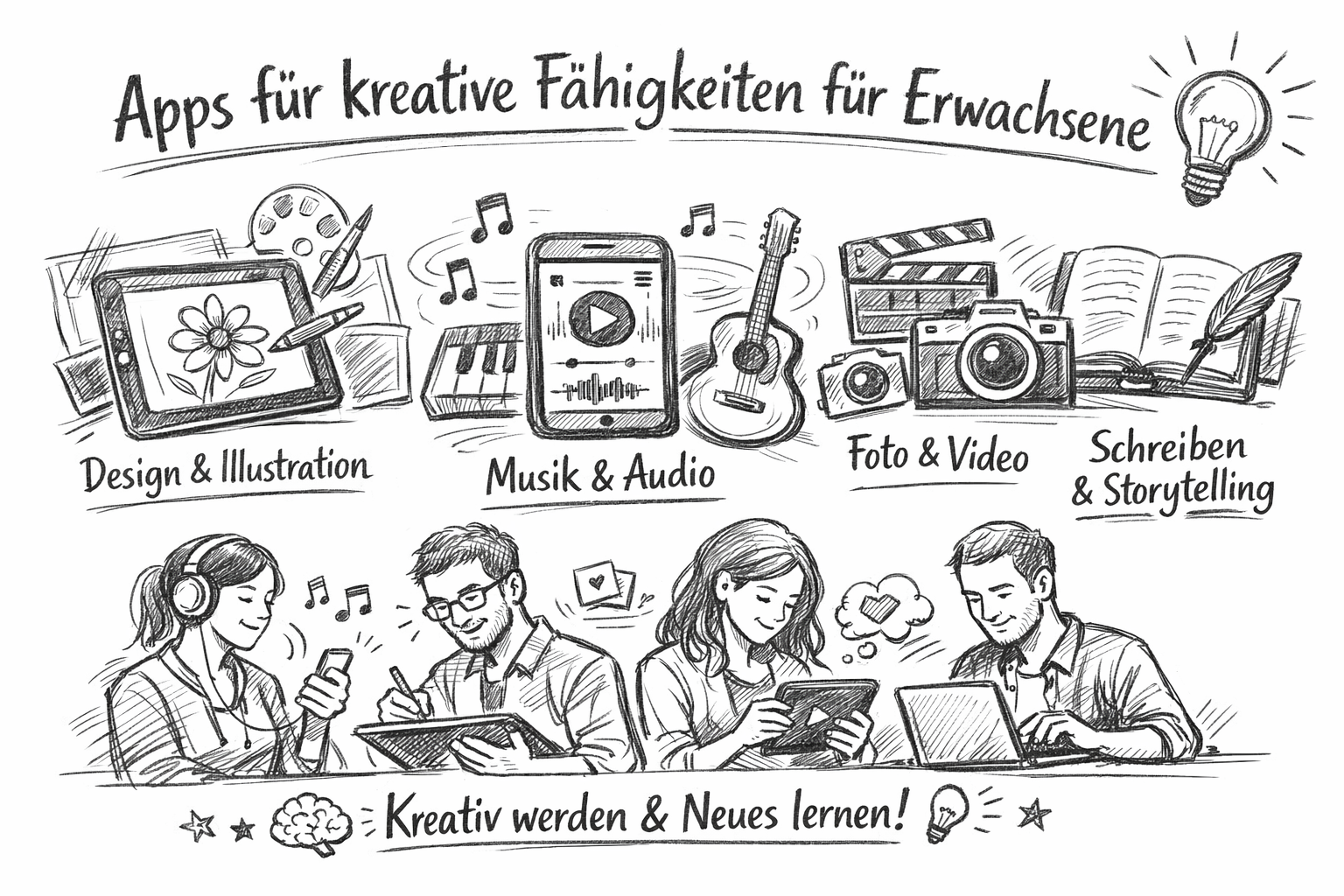 Lern Apps Kreativität