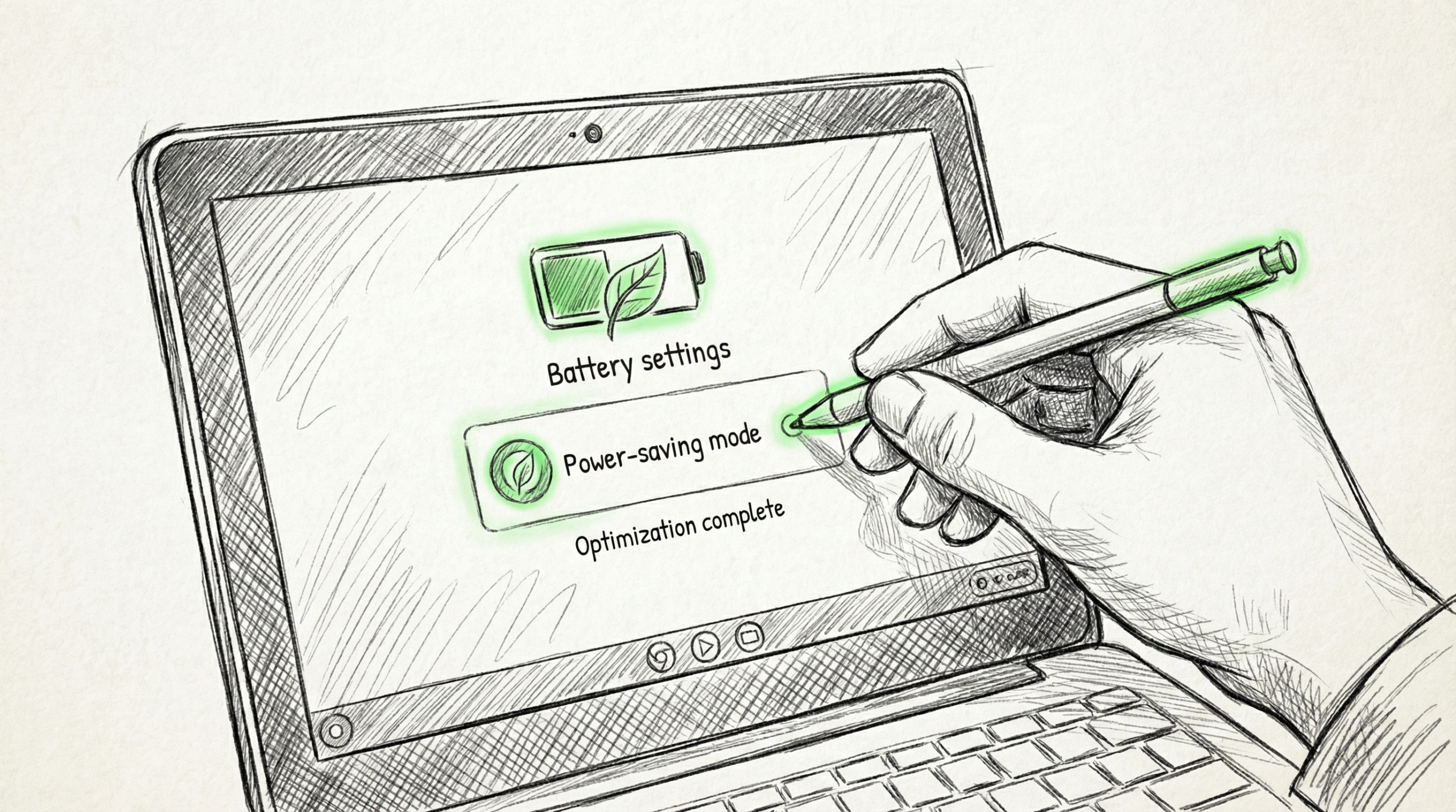 Akkulaufzeit optimieren beim Chromebook